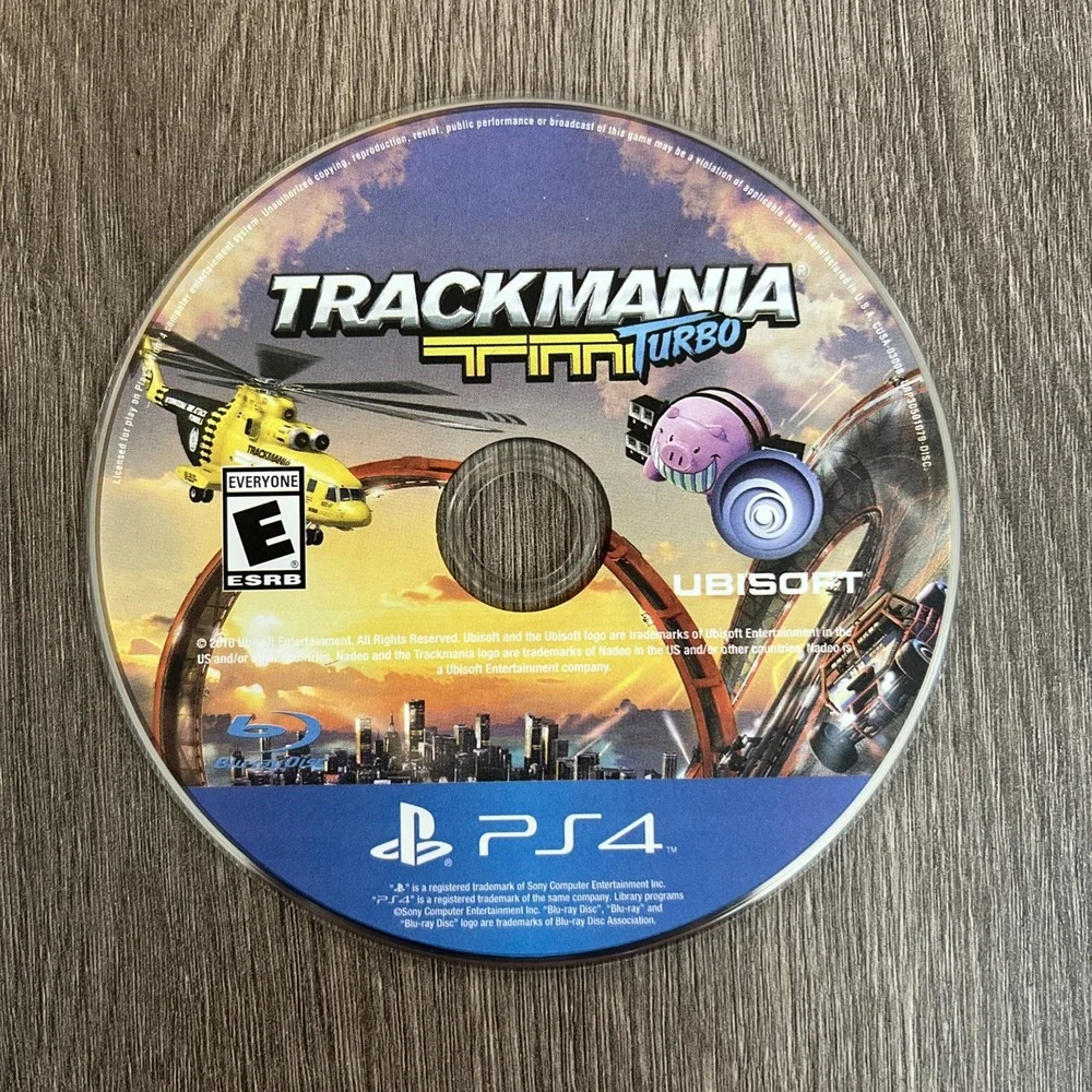TrackMania Turbo (Sony PlayStation 4, 2016)